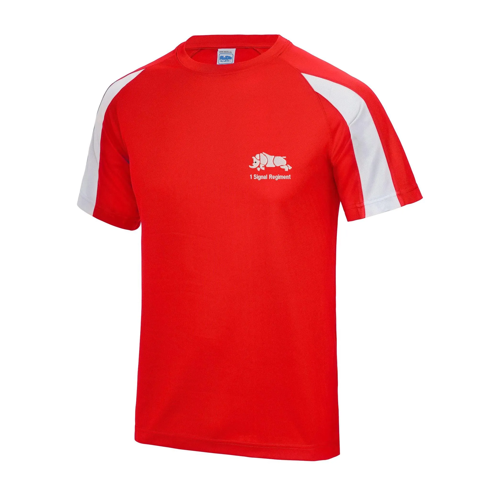 1 Signal Regiment Contrast Polyester T-Shirt
