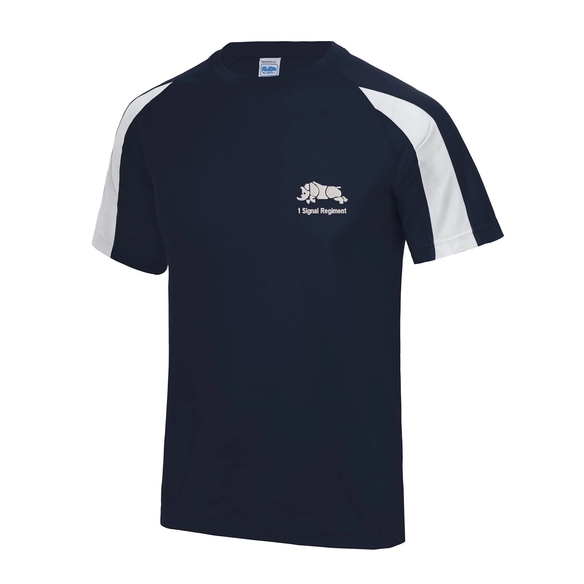 1 Signal Regiment Contrast Polyester T-Shirt
