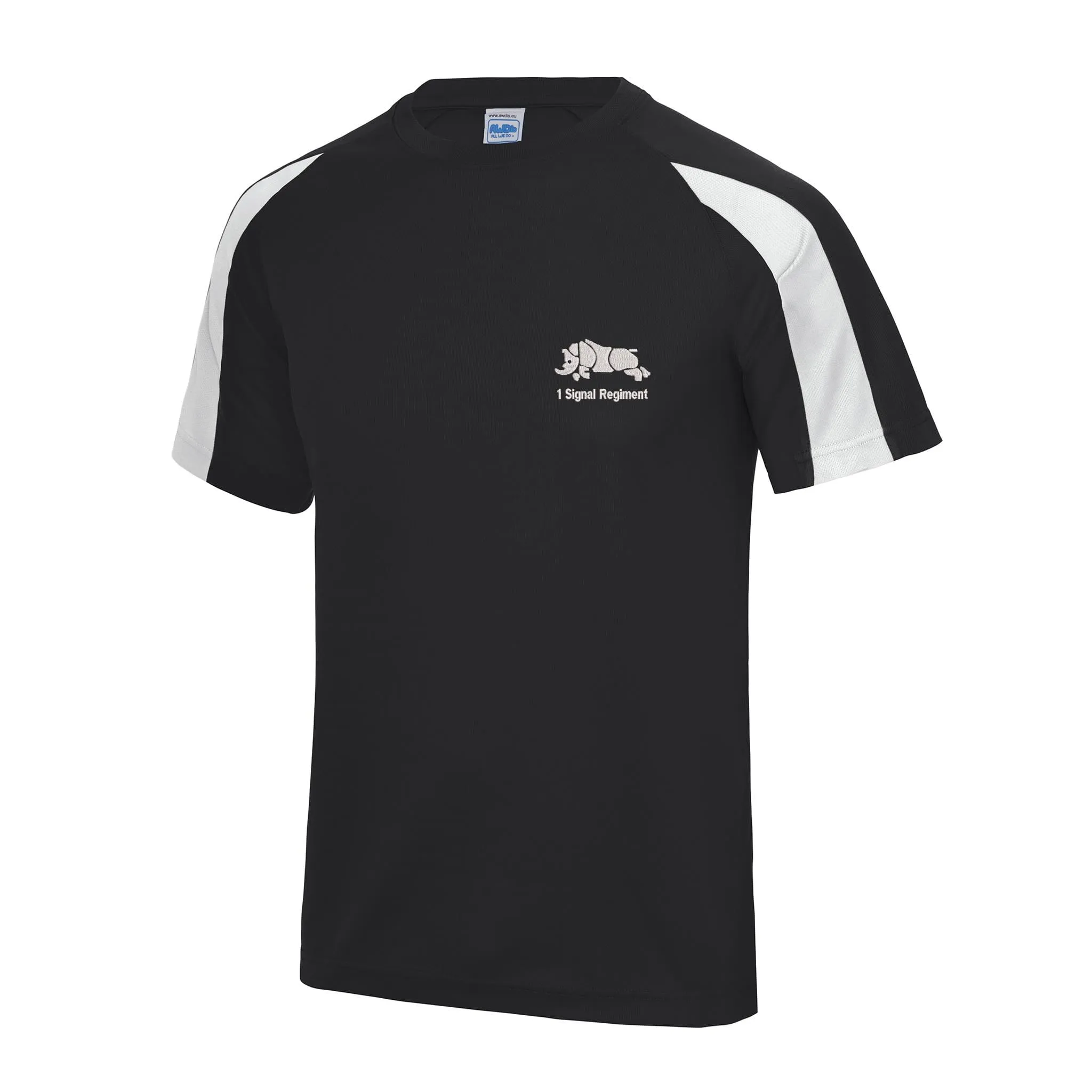 1 Signal Regiment Contrast Polyester T-Shirt