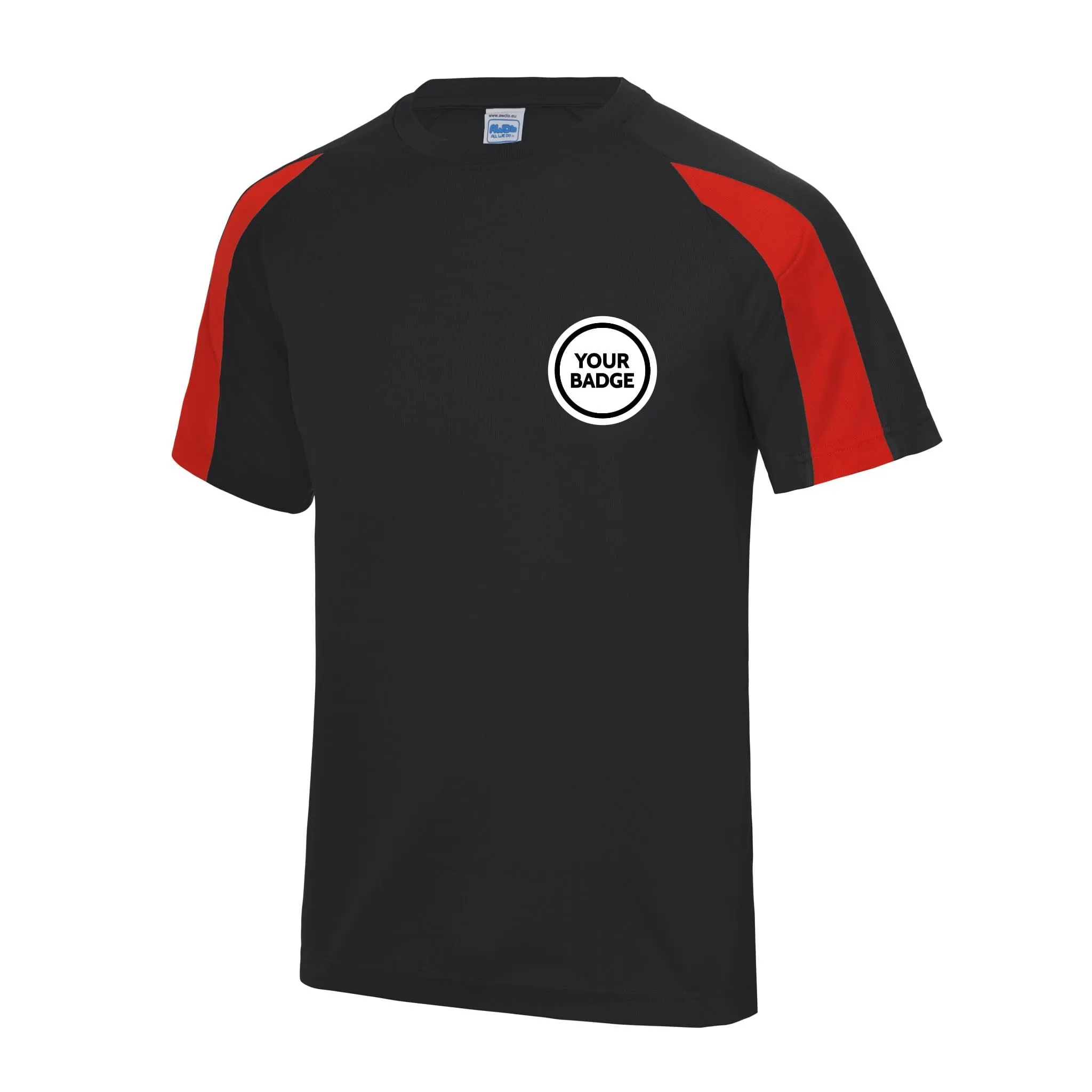 10 Regiment Royal Corps of Transport Contrast Polyester T-Shirt