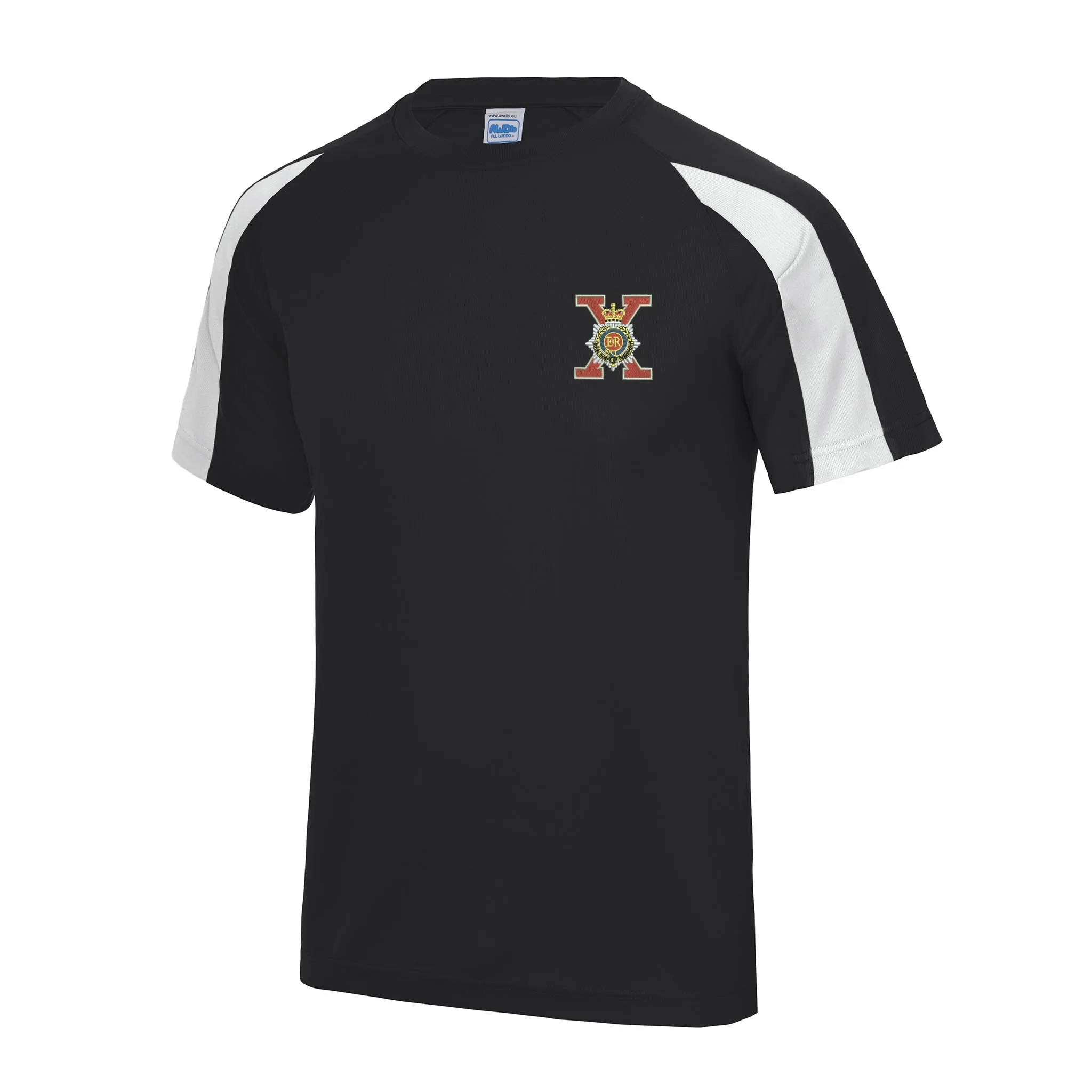 10 Regiment Royal Corps of Transport Contrast Polyester T-Shirt