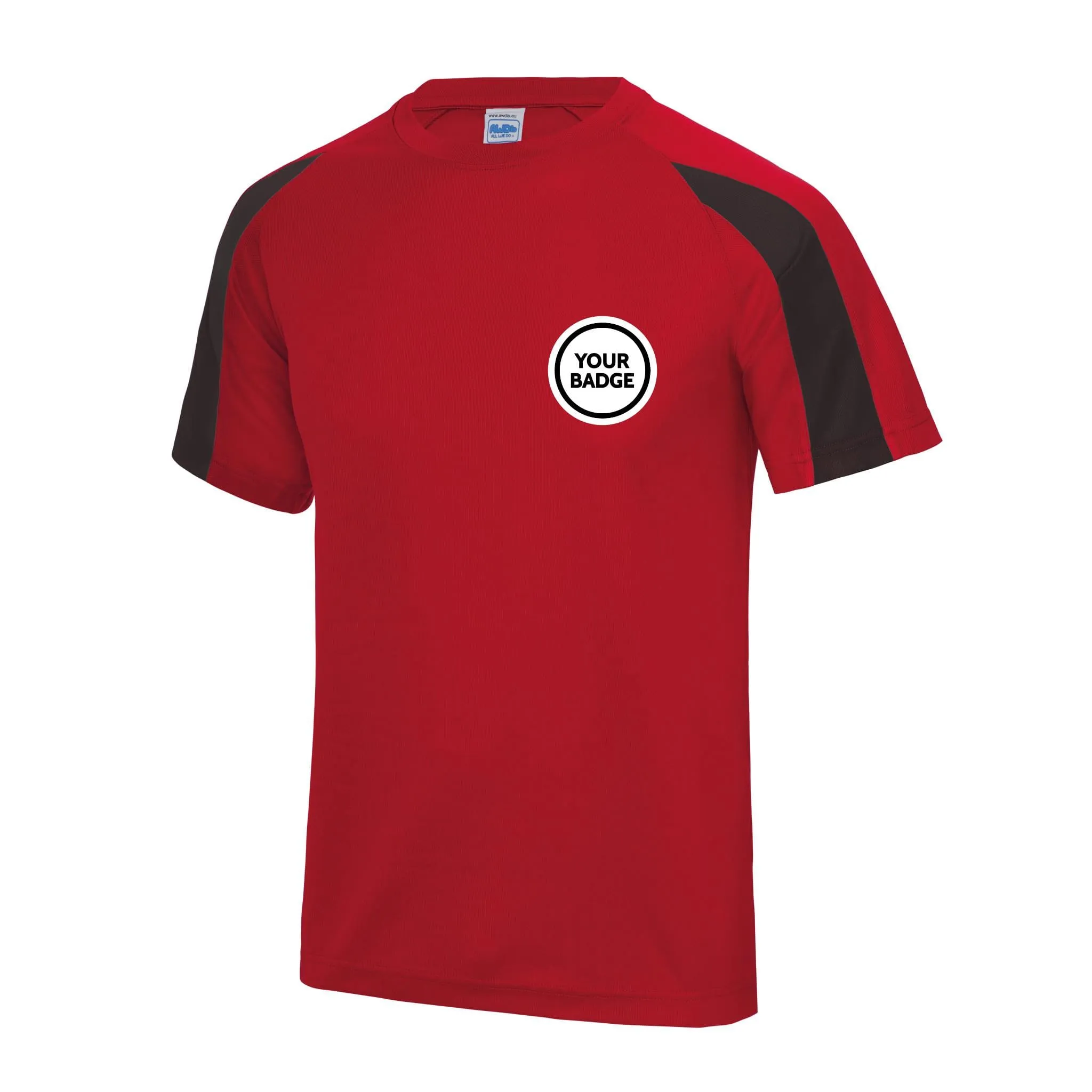 10 Regiment Royal Corps of Transport Contrast Polyester T-Shirt