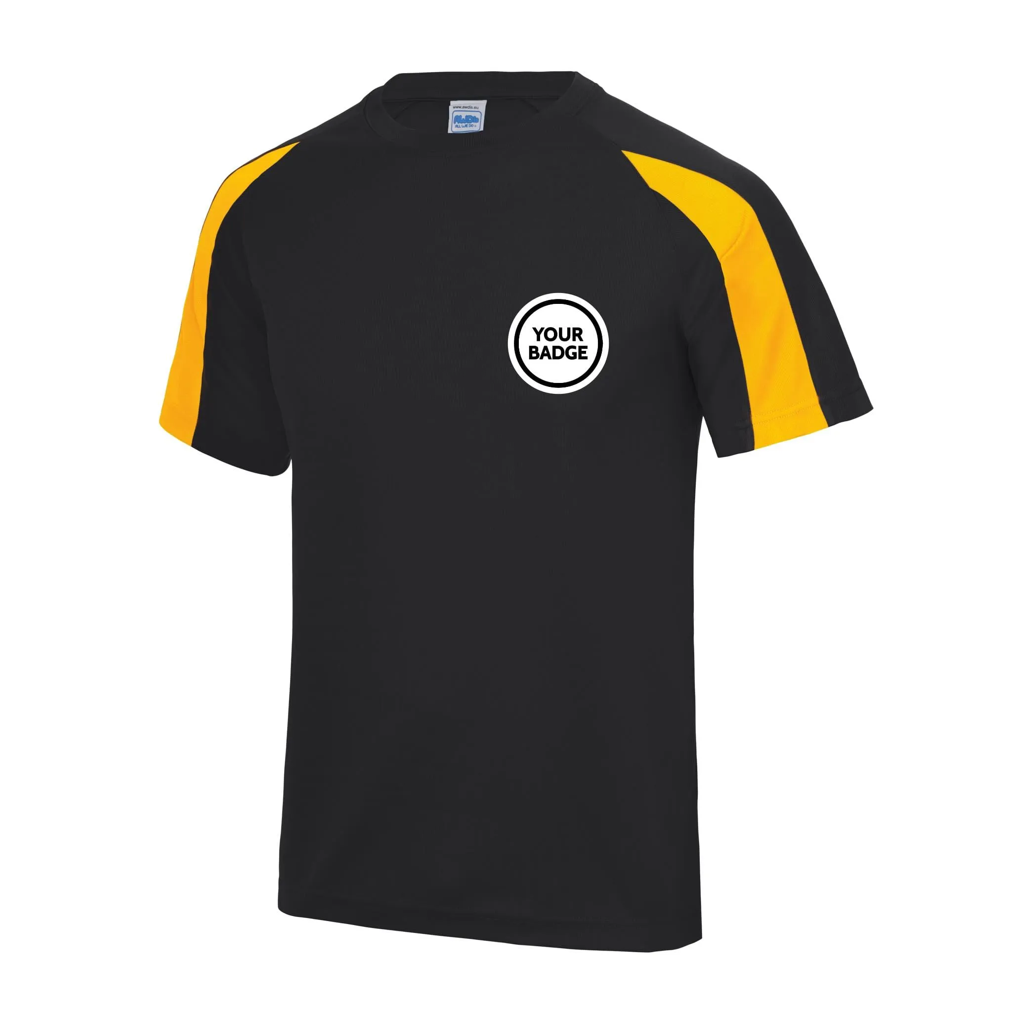 11th Hussars Contrast Polyester T-Shirt