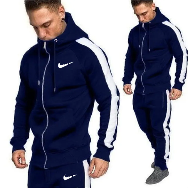 2 pieces Autumn Running tracksuit men Sweatshirt Sports Set Gym Clothes Men Sport Suit Training Suit Sport Wear