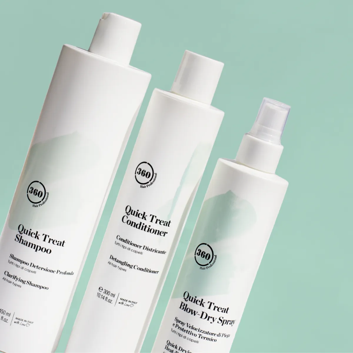 360  Quick Treat Blow-Dry Spray 250ml