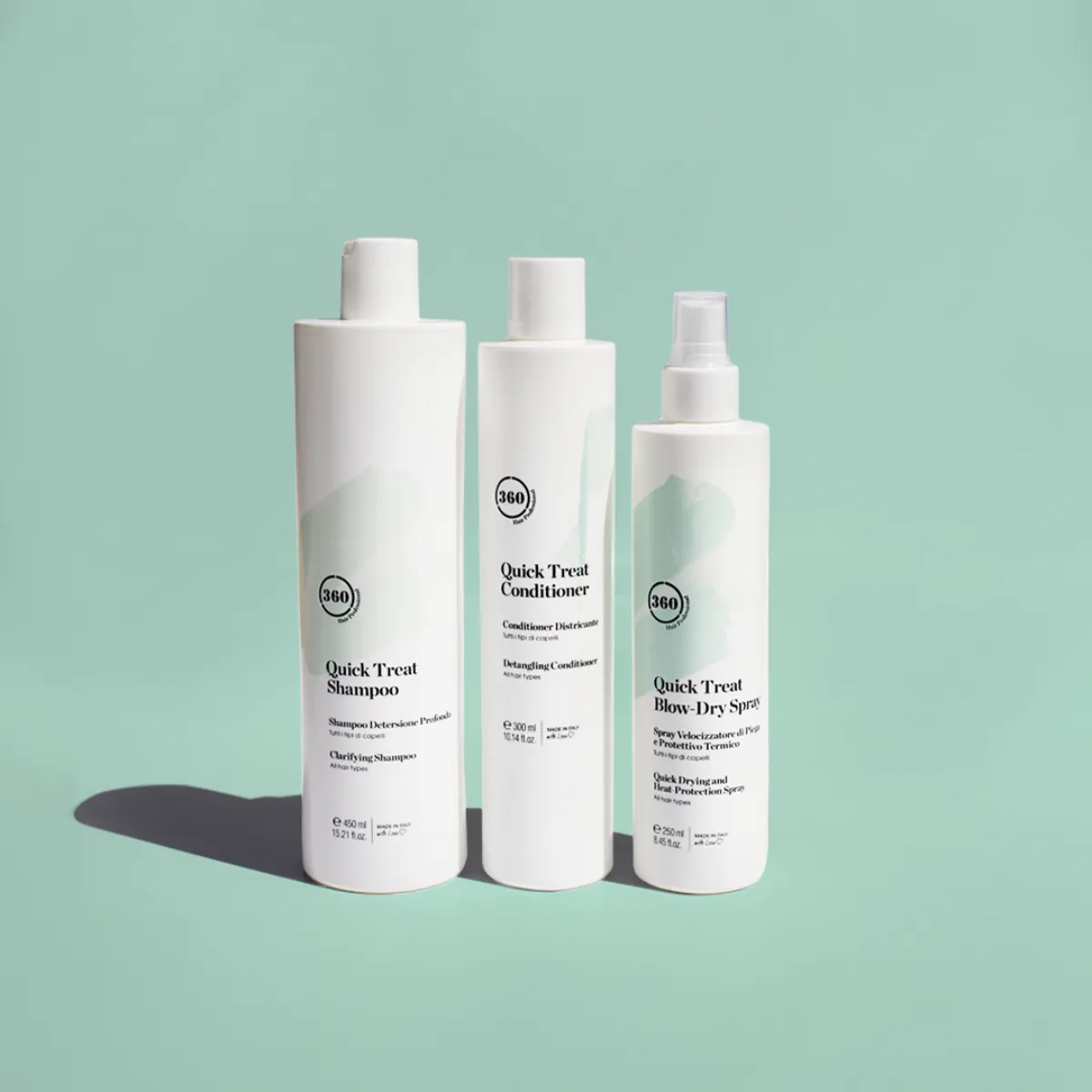 360  Quick Treat Blow-Dry Spray 250ml