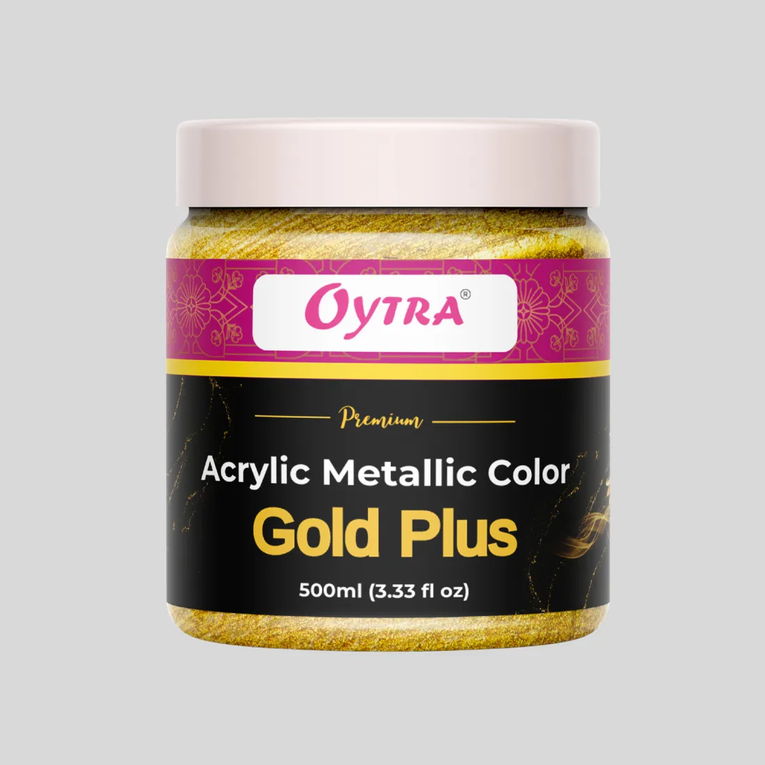 500 ml Metallic Acrylic Color Paint Gold