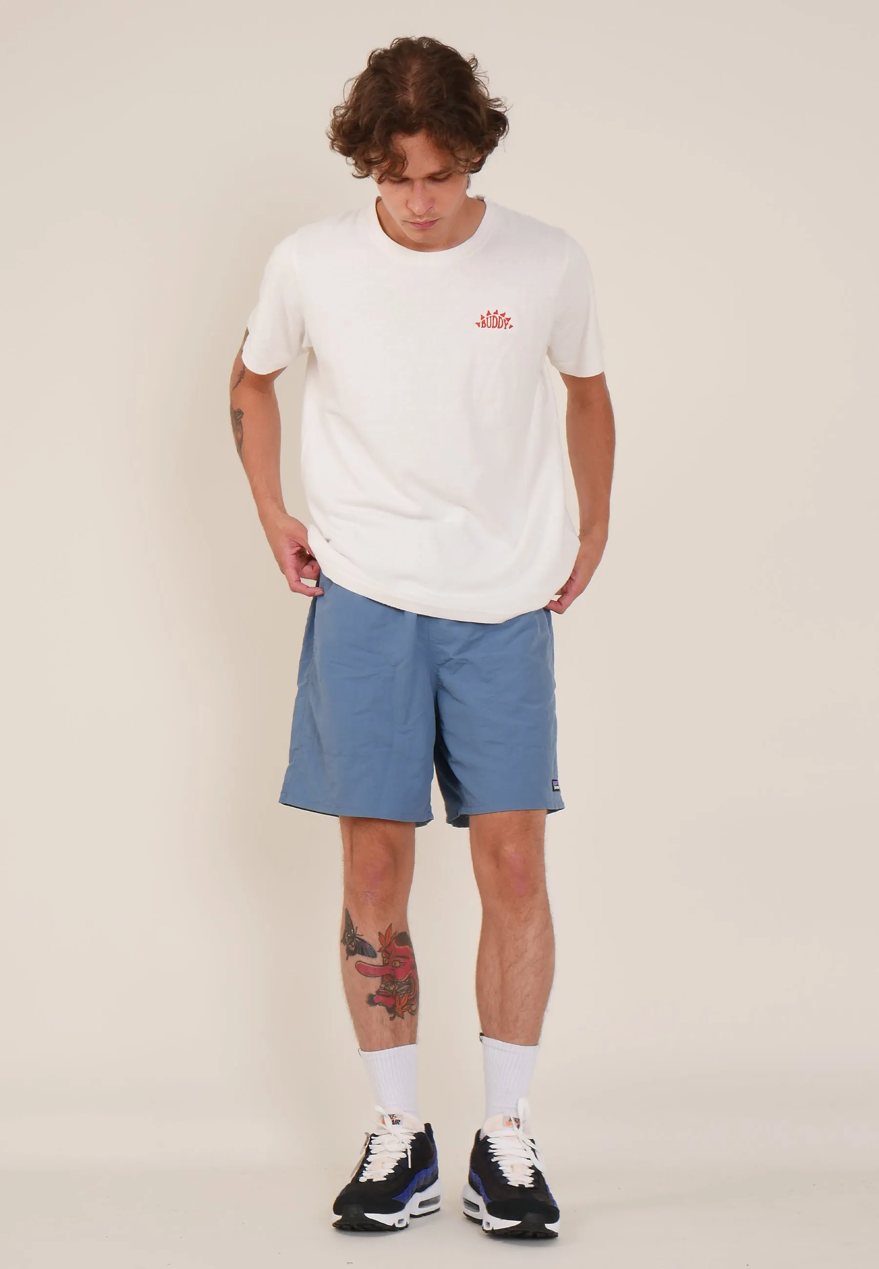 7inch Baggies Long Shorts - pigeon blue