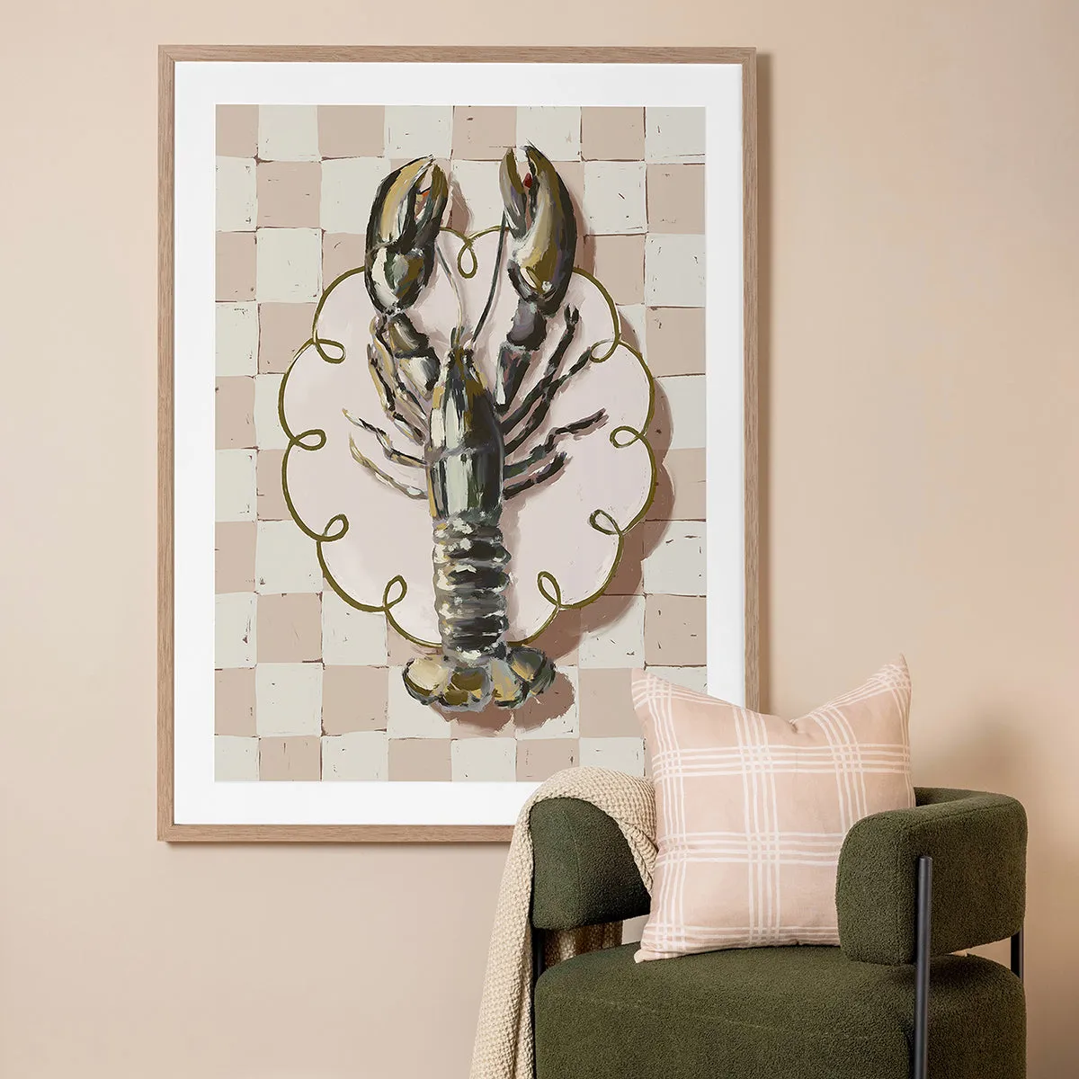 Alfresco Dinner Portrait Art Print