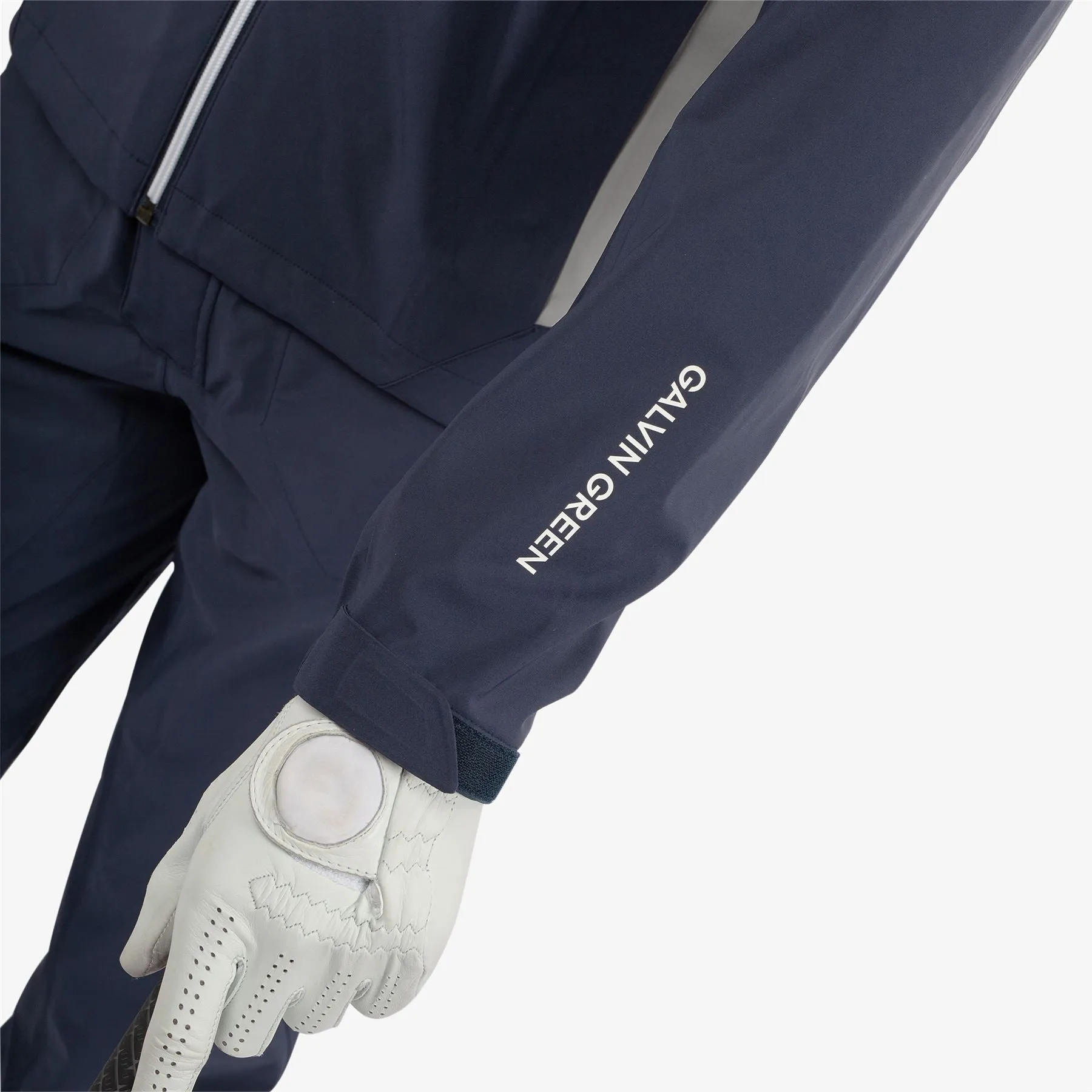 Ames PERTEX Waterproof Jacket Navy/Cool Grey - 2025