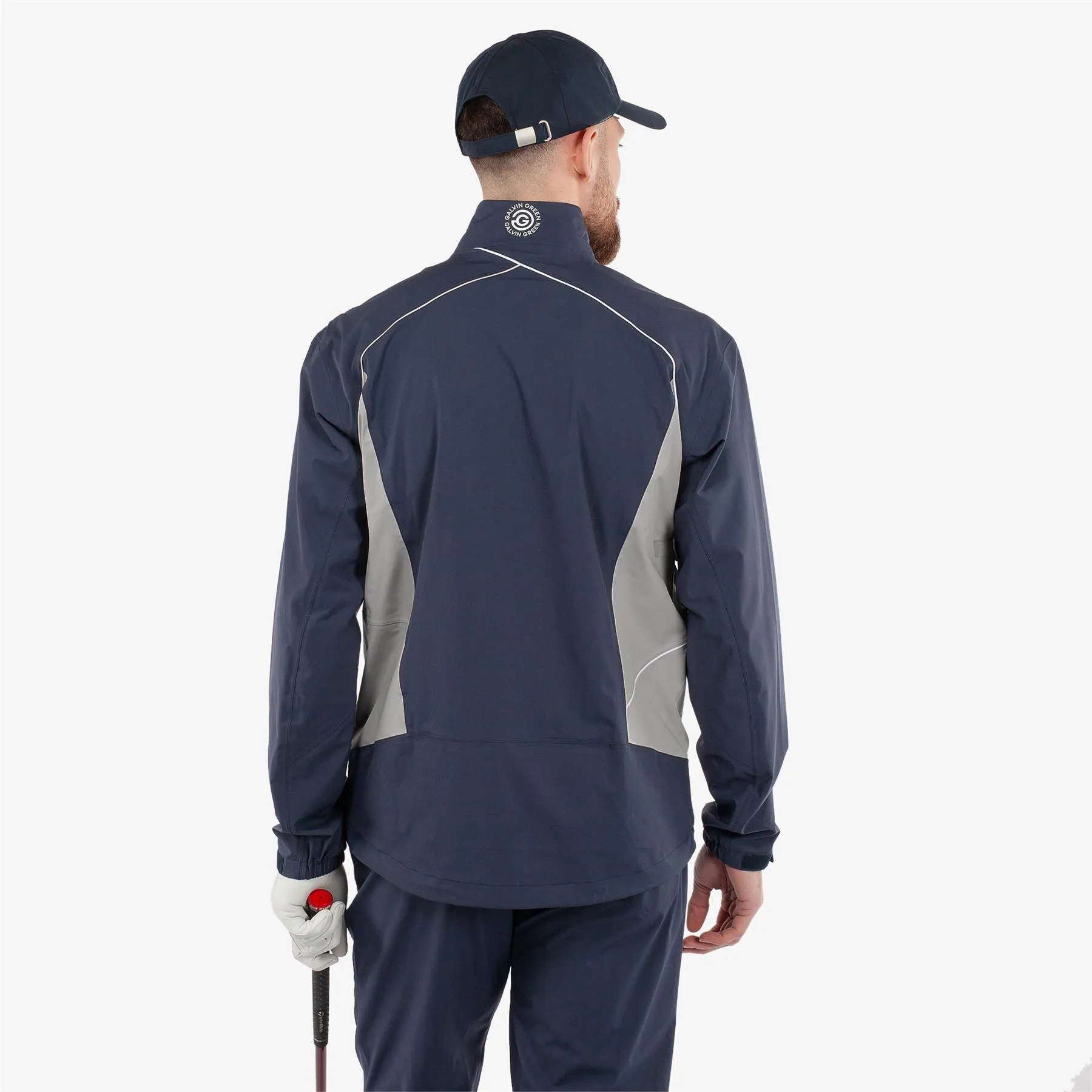 Ames PERTEX Waterproof Jacket Navy/Cool Grey - 2025
