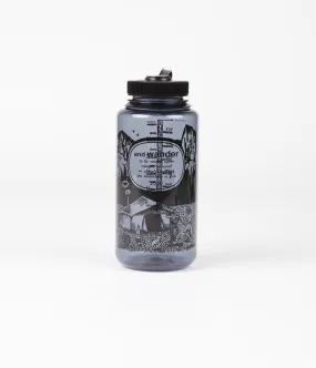 and wander 1L Nalgene Bottle - Black