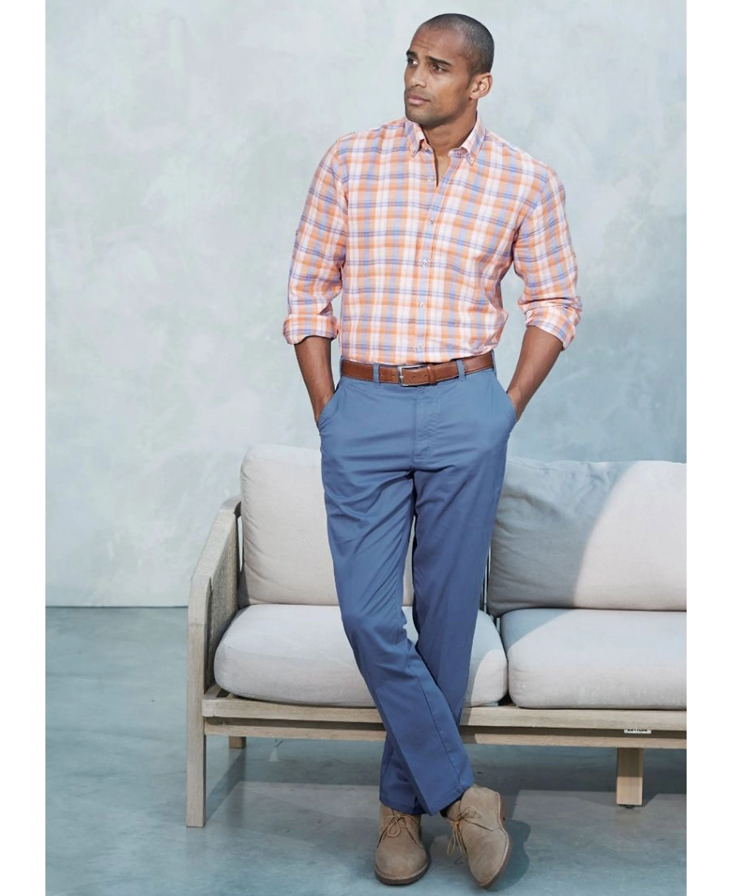 Ashdown Classic Trouser - Sea Blue