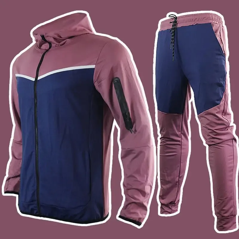 Autumn-Winter Open Cardigan TightHoodie 2-Piece Set