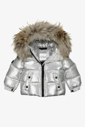 Baby Jacket SAM. Snowbunny Silver