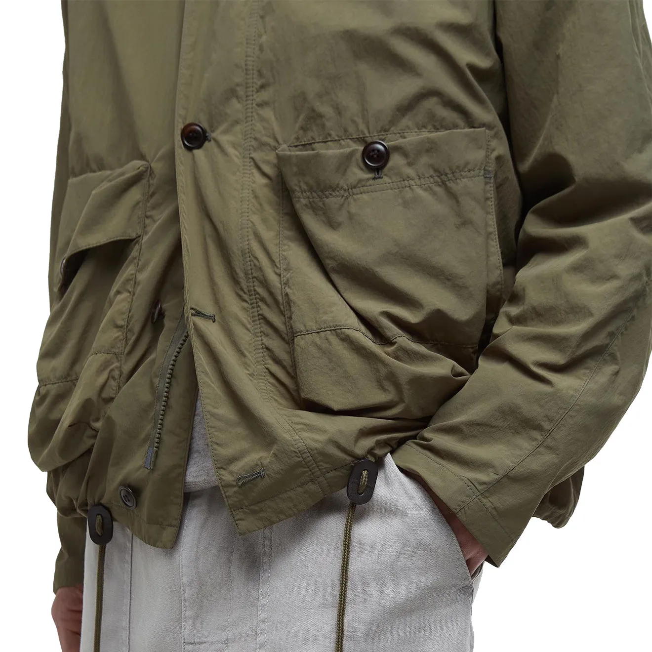 Barbour Fatigue Casual Jacket Burnt Olive