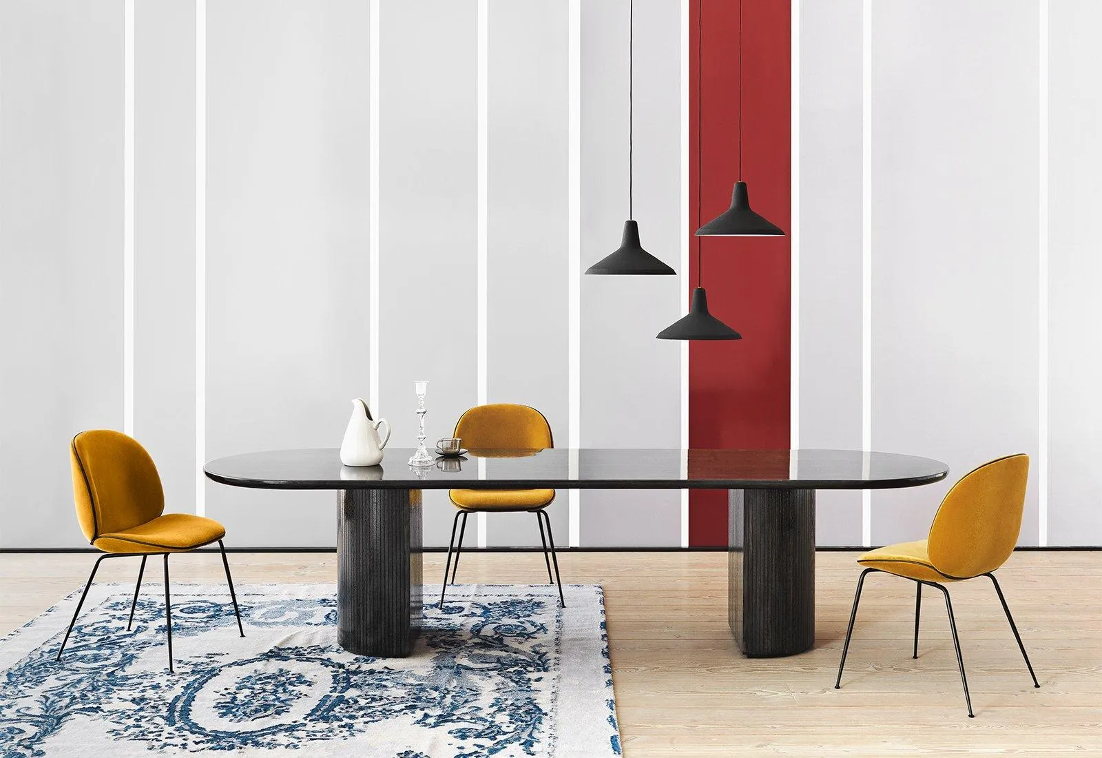 Beetle Dining Chair | Conic Base
