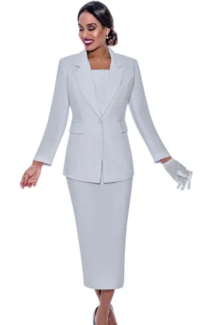 Ben Marc Usher Suit 2295C-White