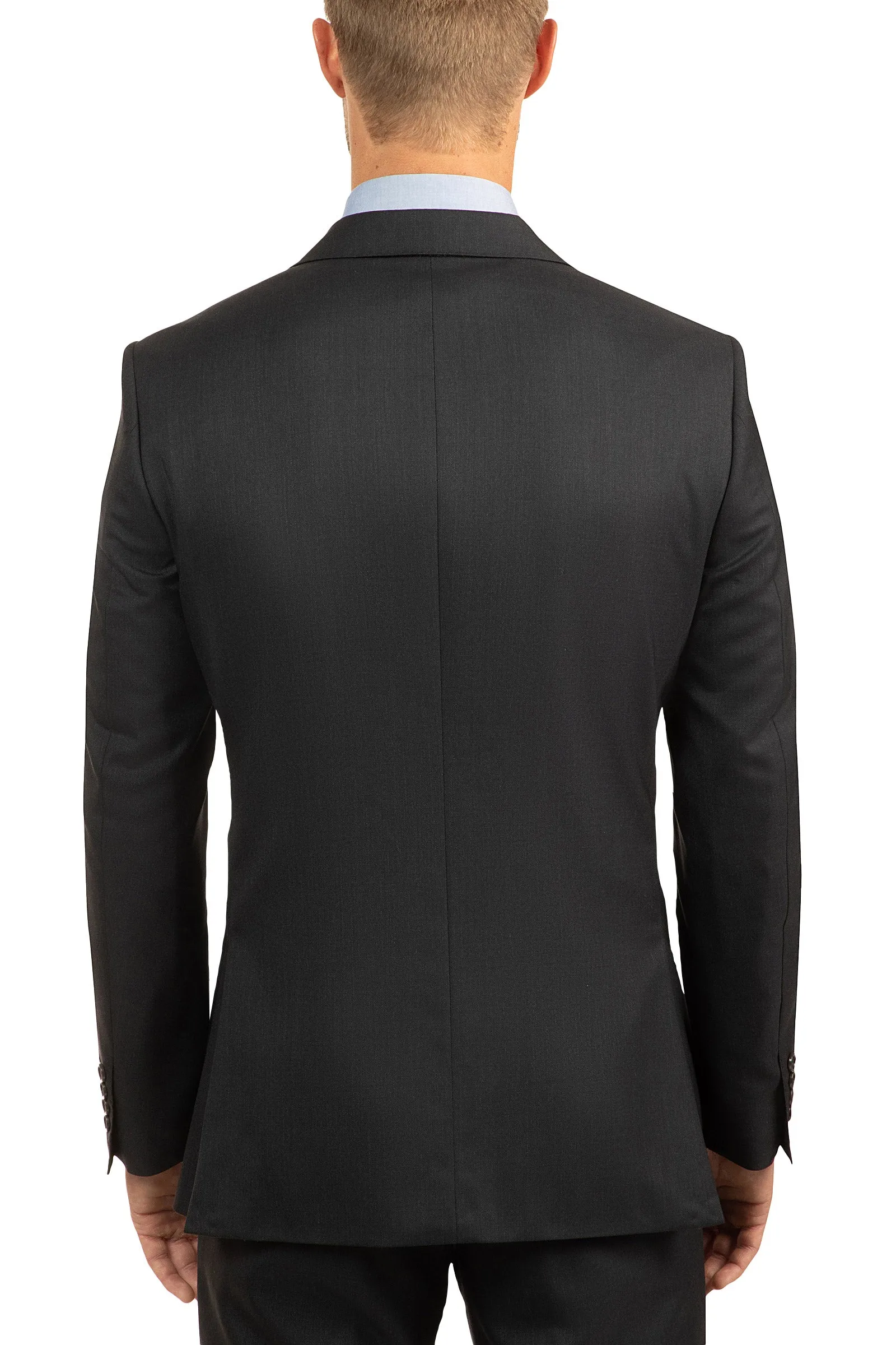 Big Mens CAMBRIDGE CLASSIC FIT MORSE SUIT SET CHARCOAL PURE WOOL FCI417