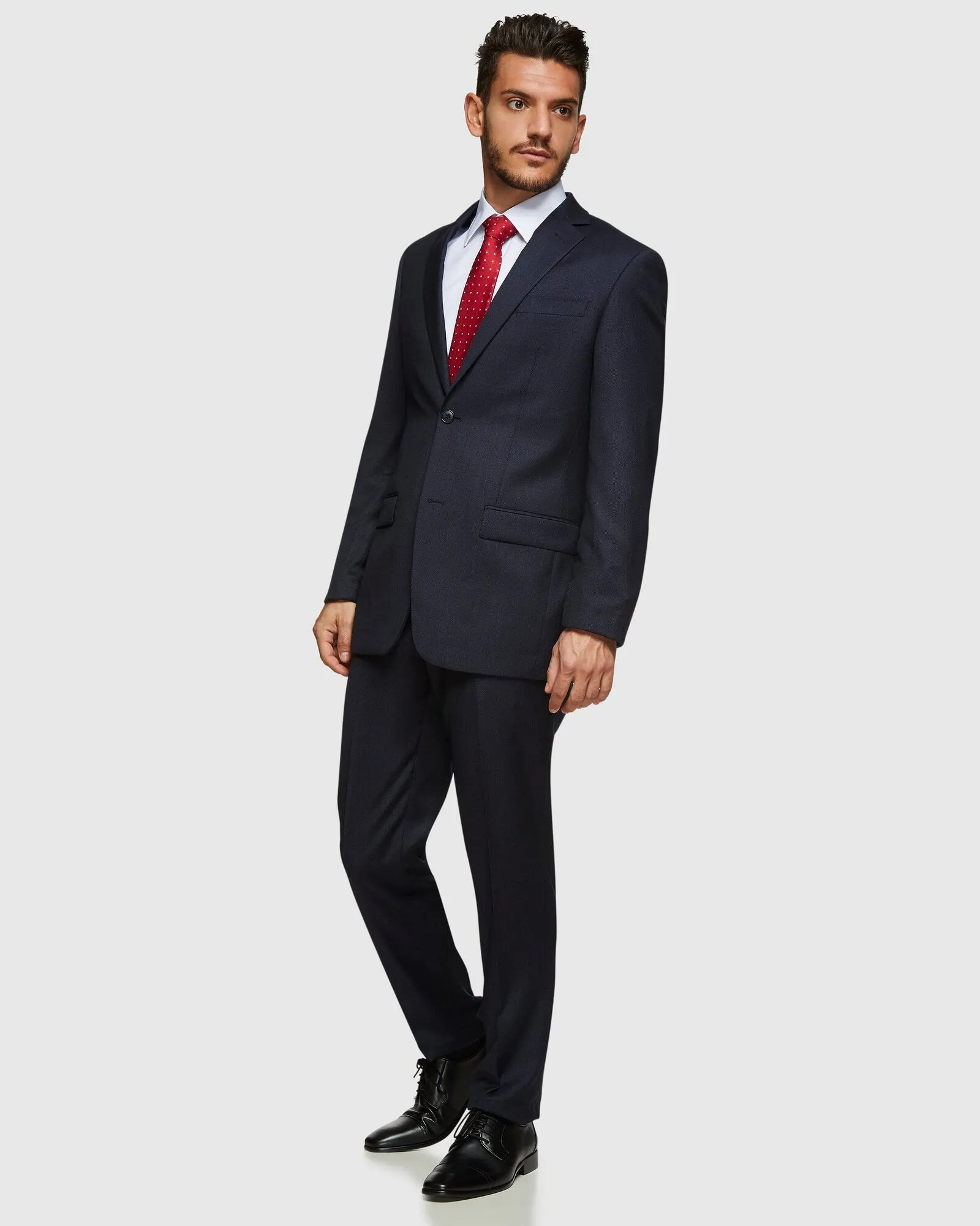 Big Mens Daniel Hechter Michel Pure Wool Navy Suit Set
