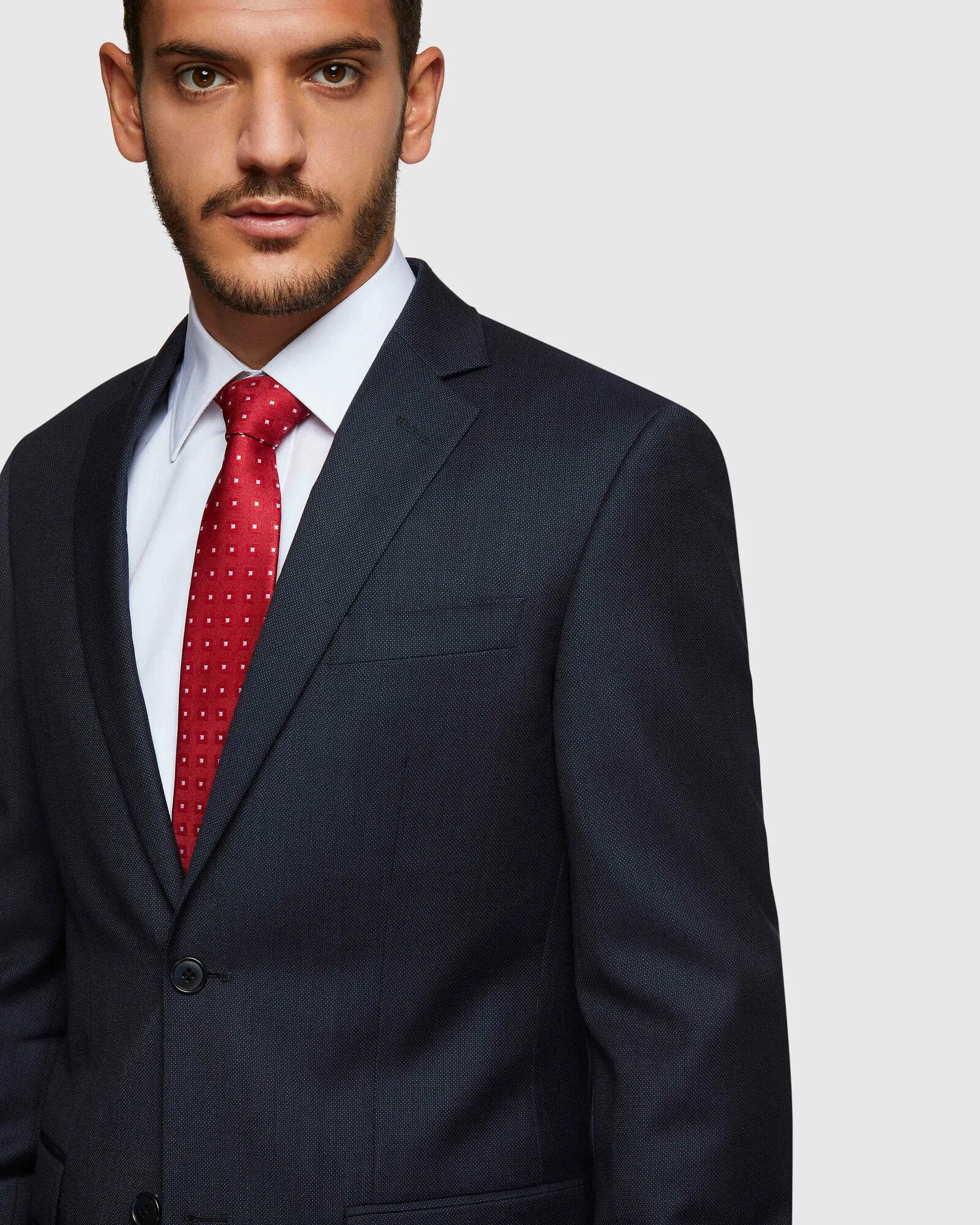 Big Mens Daniel Hechter Michel Pure Wool Navy Suit Set