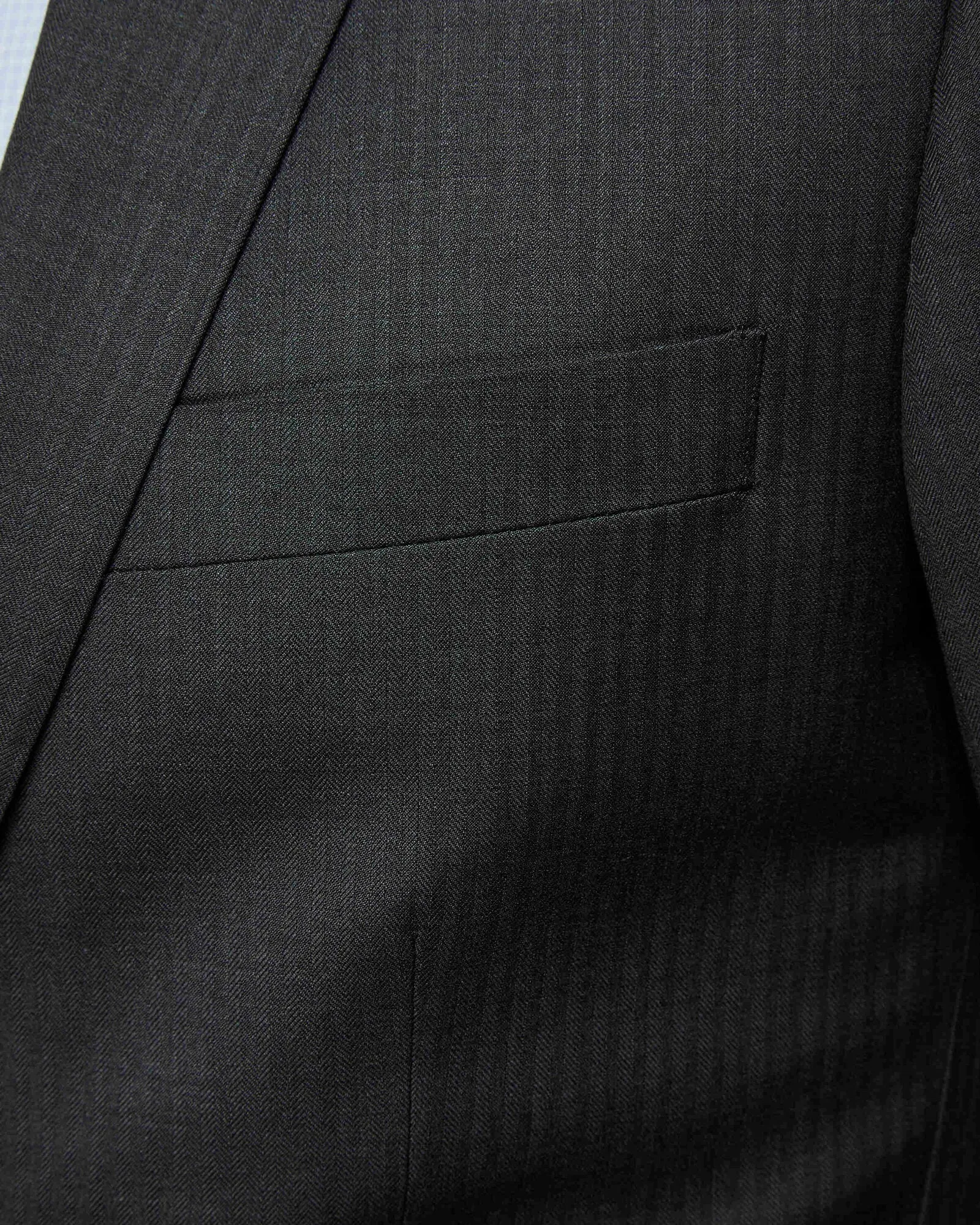 Big Mens PGH Pure Wool Charcoal Suit Set