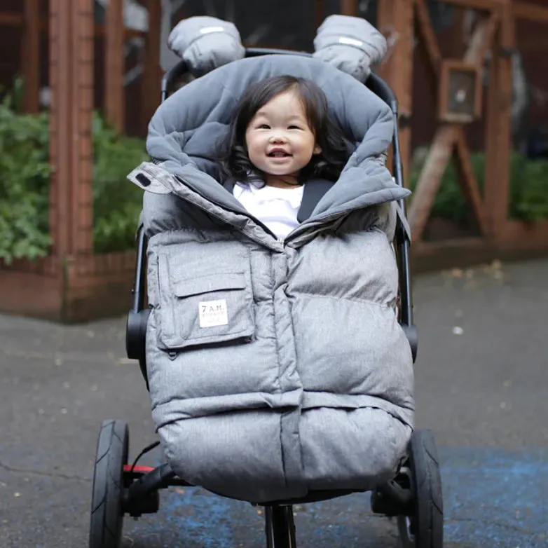 Blanket 212 Evolution Heather Grey & Warmmuffs Black Fur Heather Grey