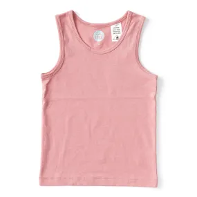 Blush - Bamboo & Organic Cotton Singlet - Lulu Funk