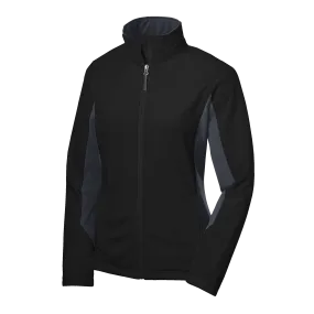 C1639W Ladies Core Colorblock Soft Shell Jacket