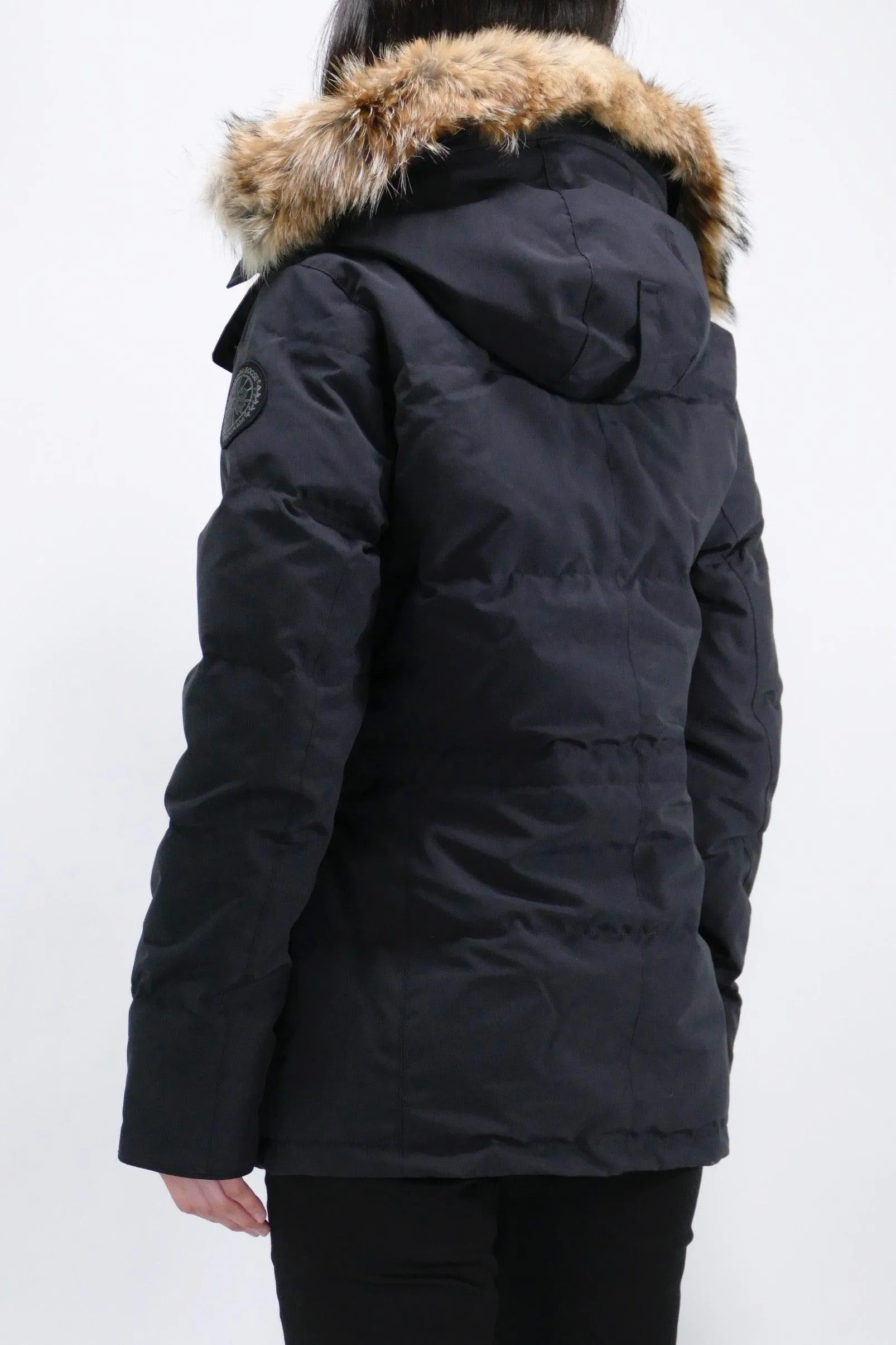Canada Goose Womens Down *Parka Chelsea Black Label - Navy