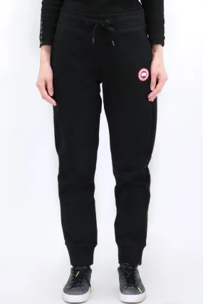 Canada Goose Womens Muskoka Sweatpants - Black