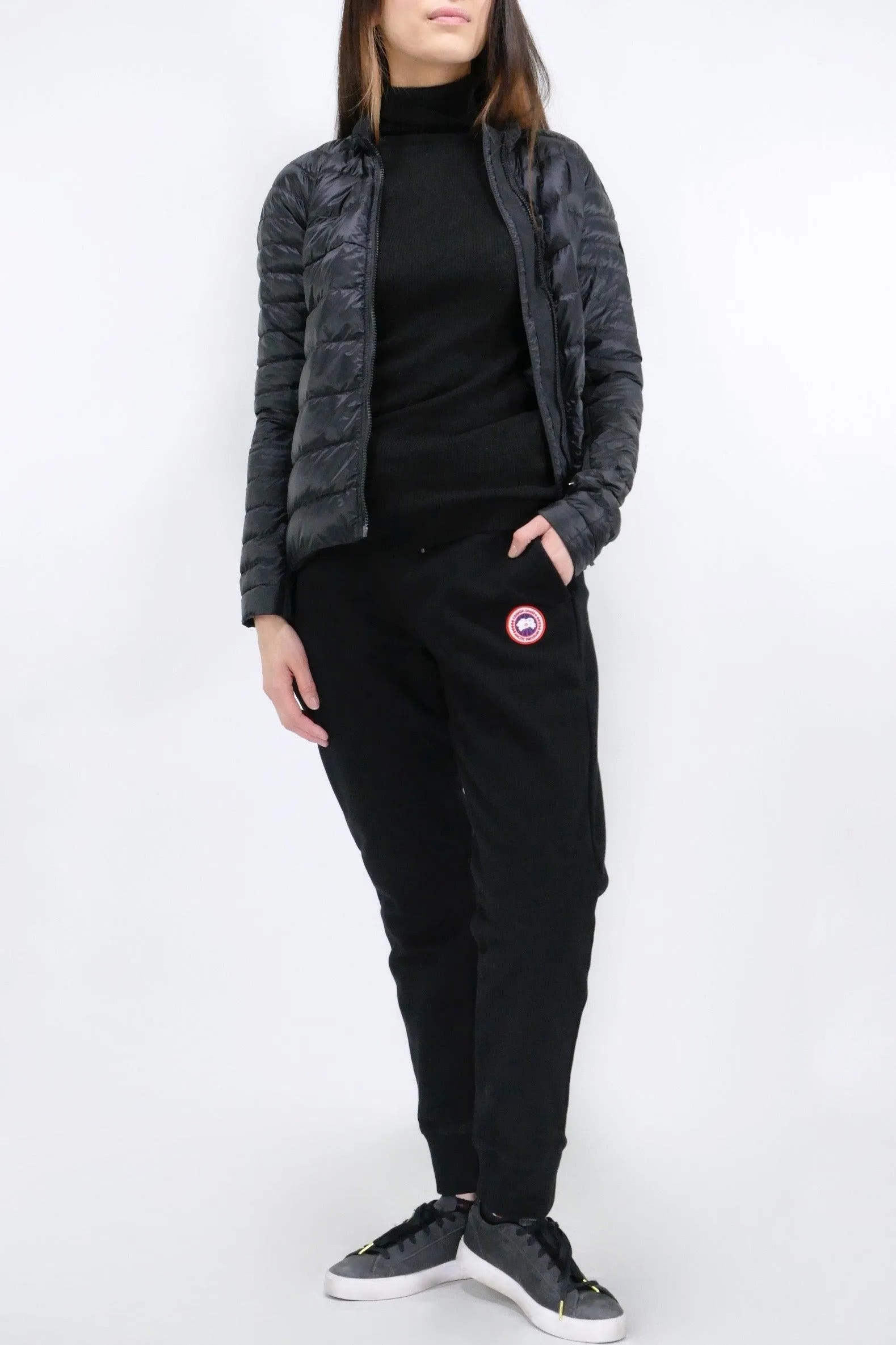 Canada Goose Womens Muskoka Sweatpants - Black