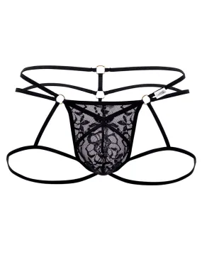 Candyman 99671 Lace Jock Thongs