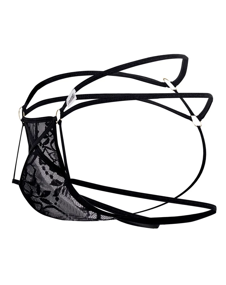 Candyman 99671 Lace Jock Thongs