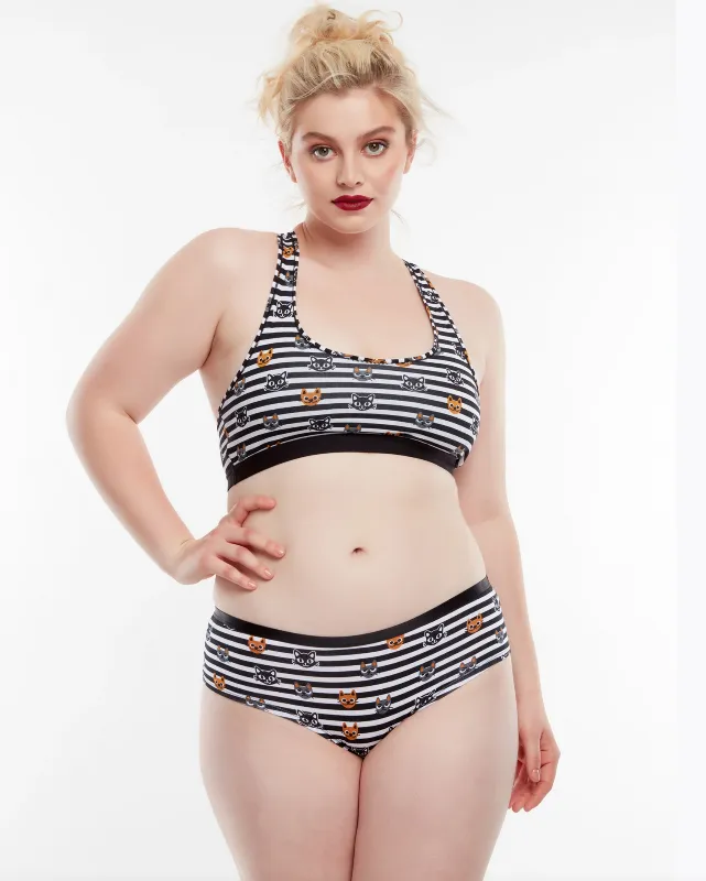 Cats and Stripes Bralette