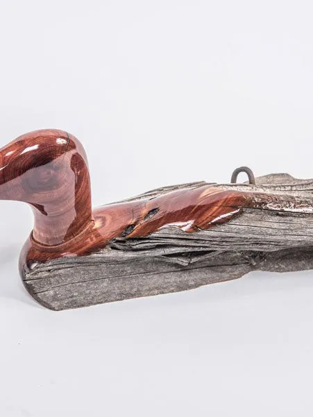 Cedar Fence Post Duck - Medium