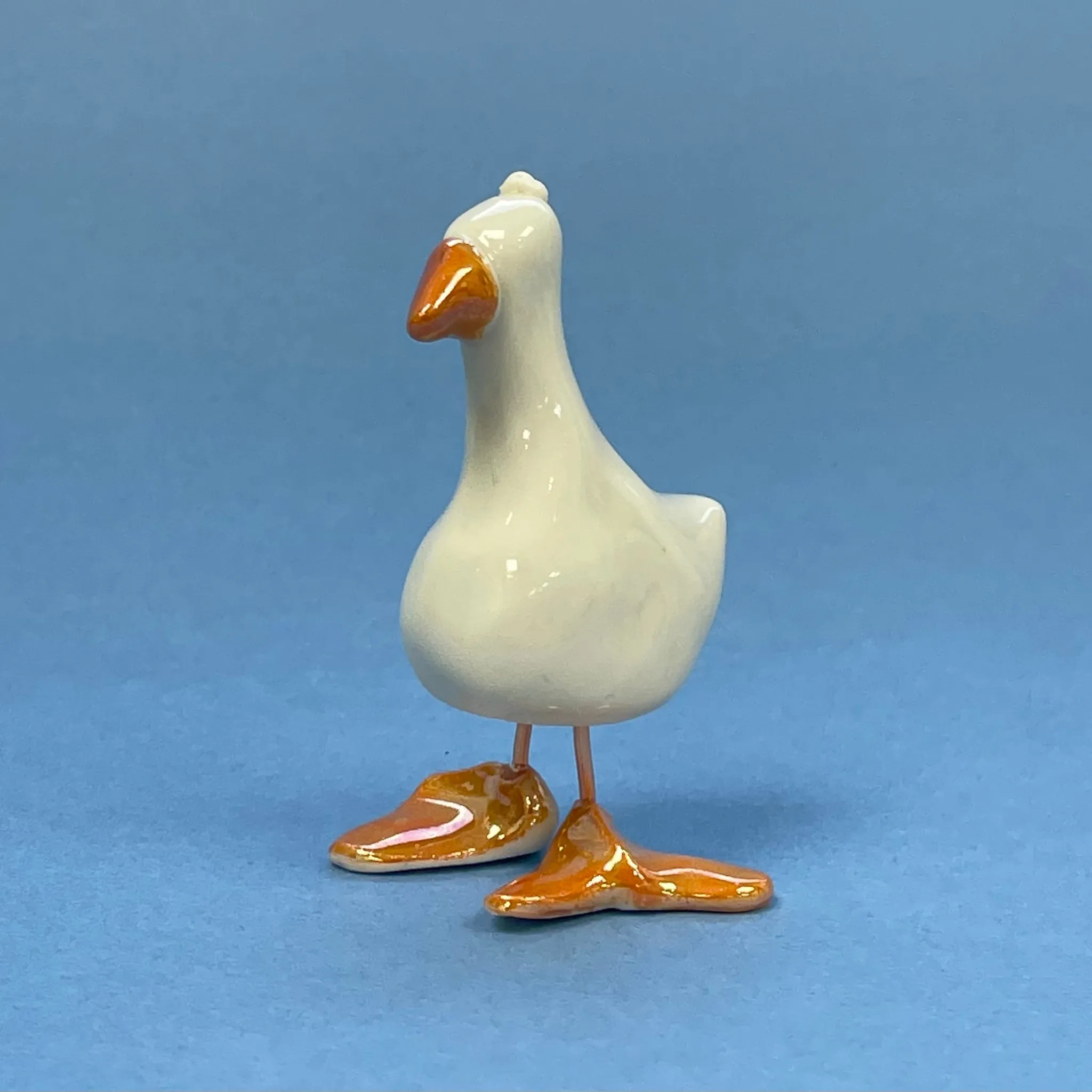 Ceramic sculpture - goose