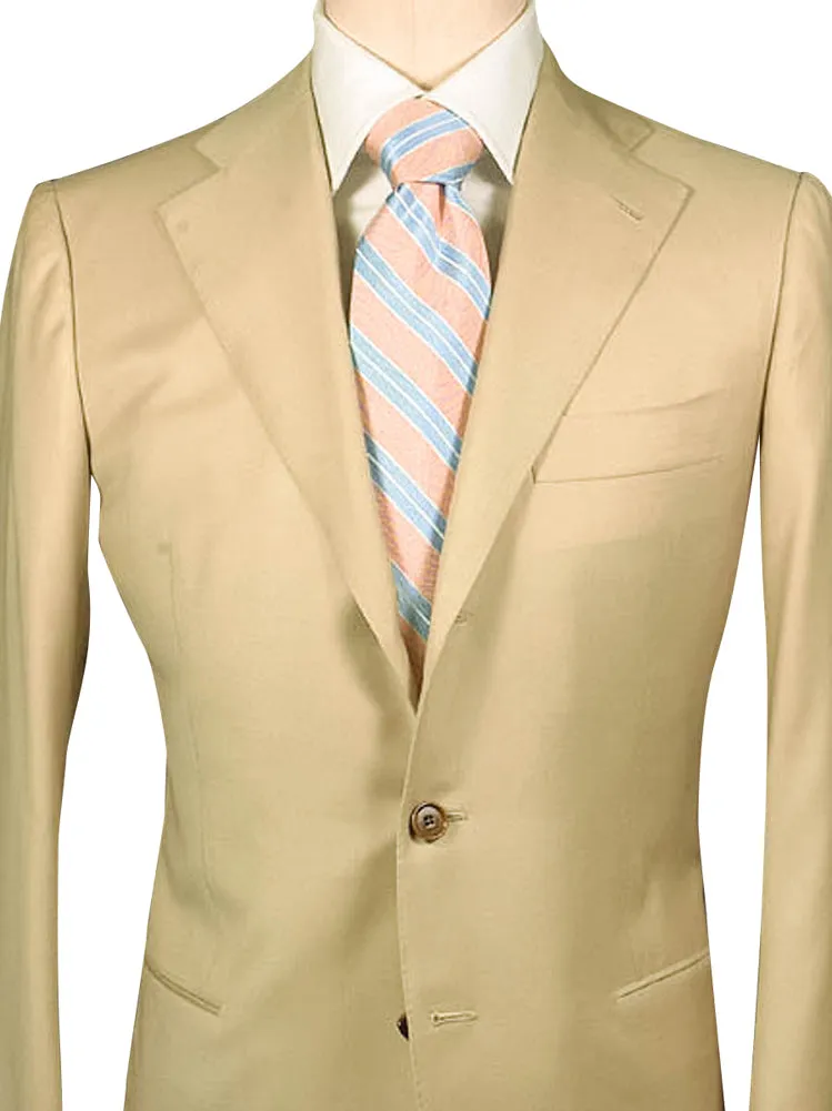 Cesare Attolini Beige Super 150's Suit