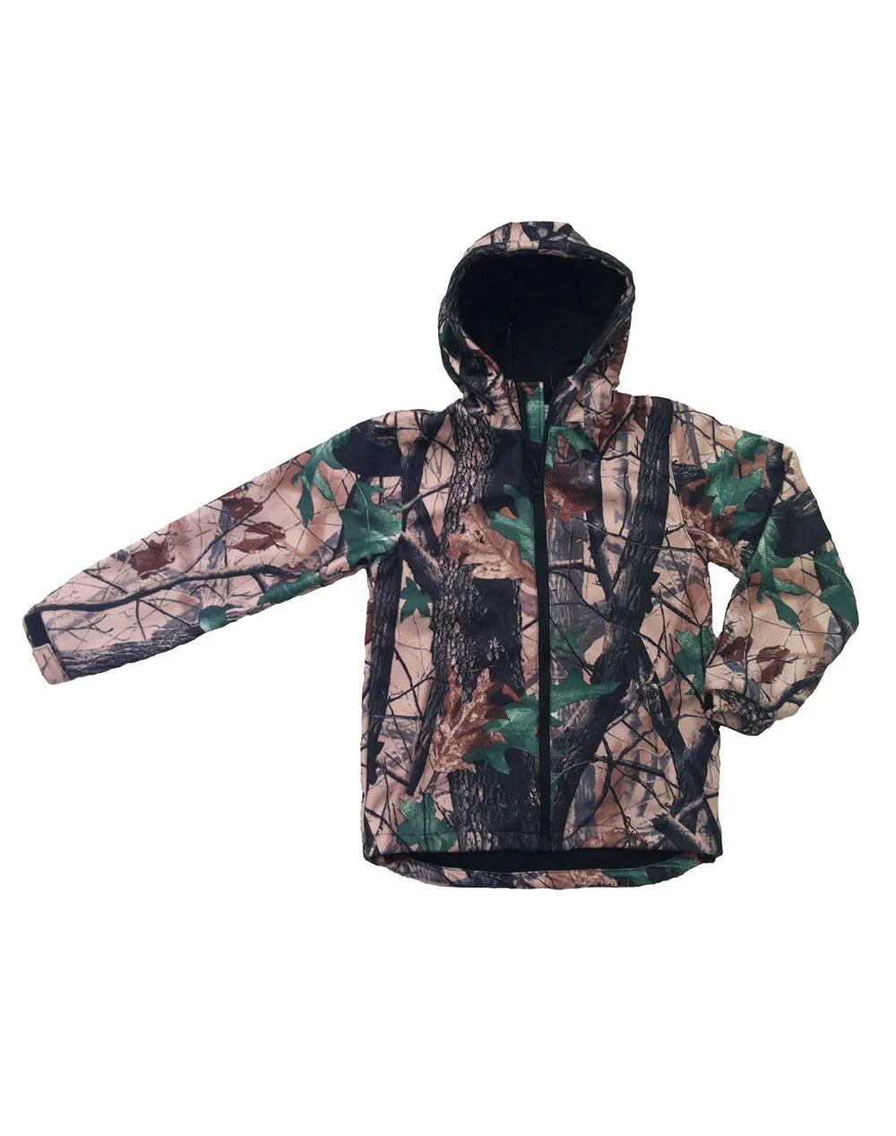 CHILDREN’S SOFT SHELL RAIN JACKET, CAMO
