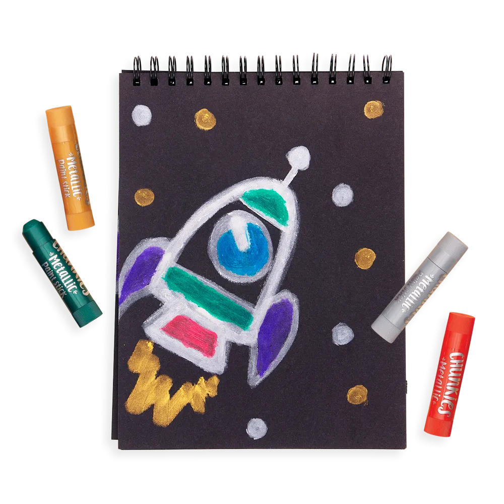Chunkies Paint Sticks Metallic Package of 6