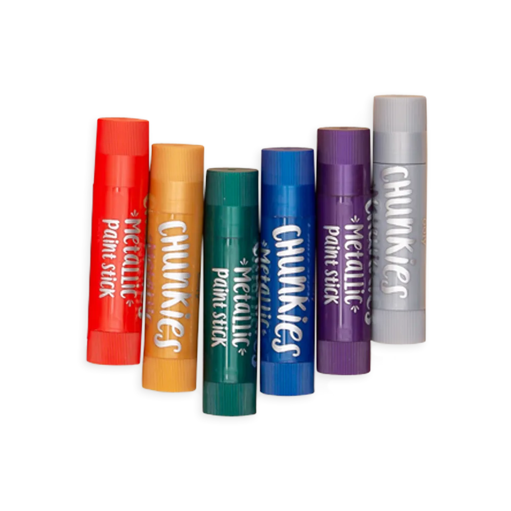 Chunkies Paint Sticks Metallic Package of 6