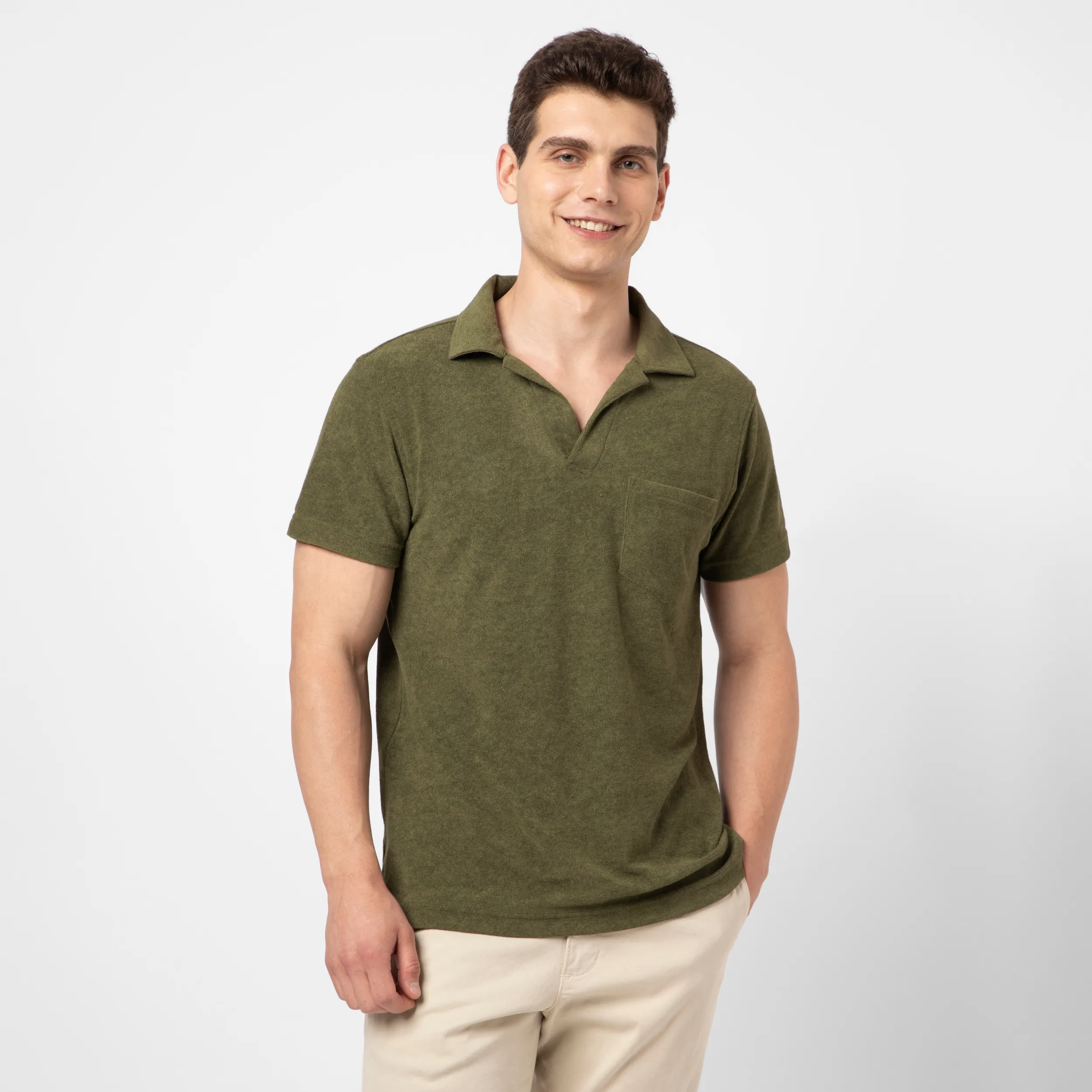 Coastal Terry Polo 3 Pack