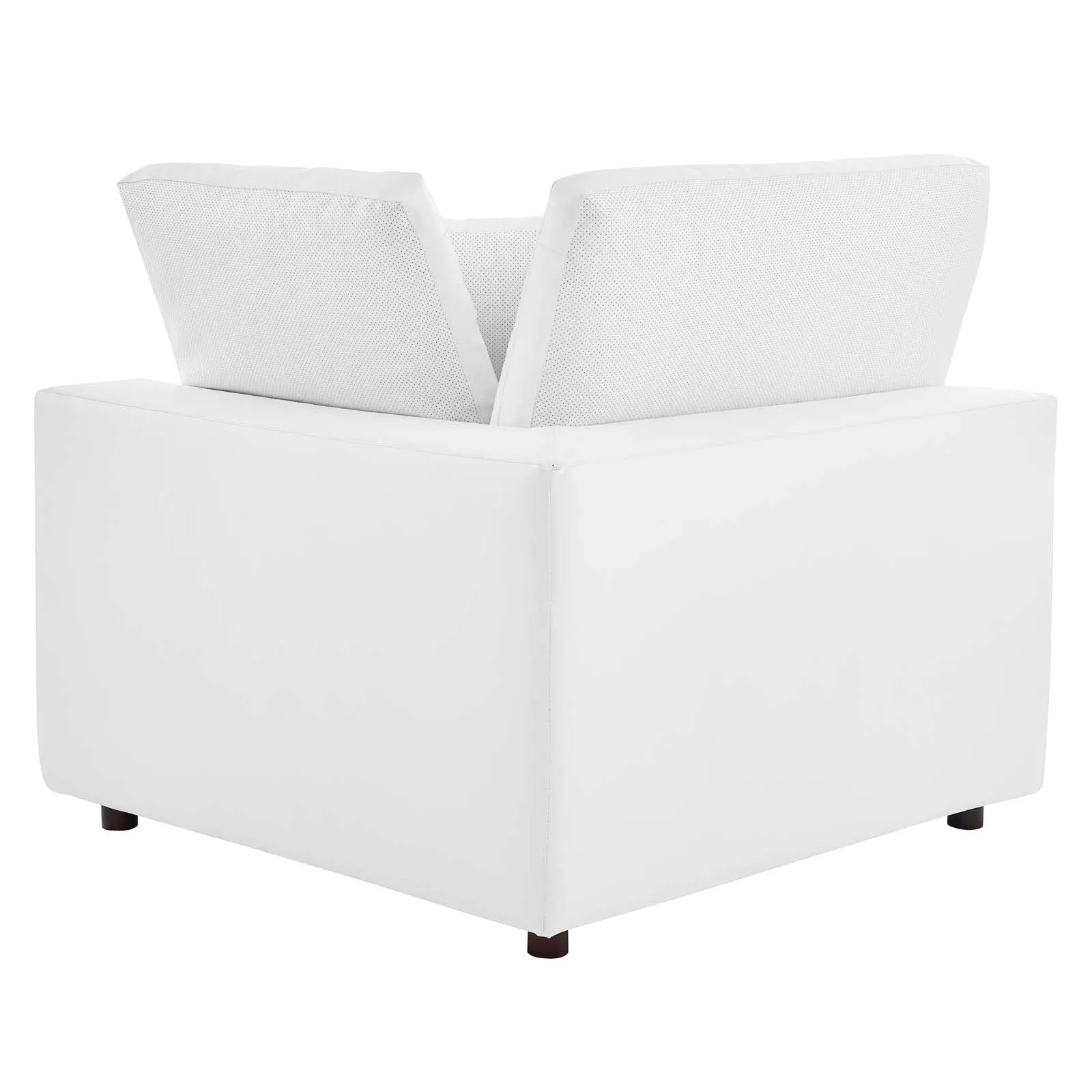 Commix Down Filled Overstuffed Vegan Leather 4-Seater Sofa by Modway