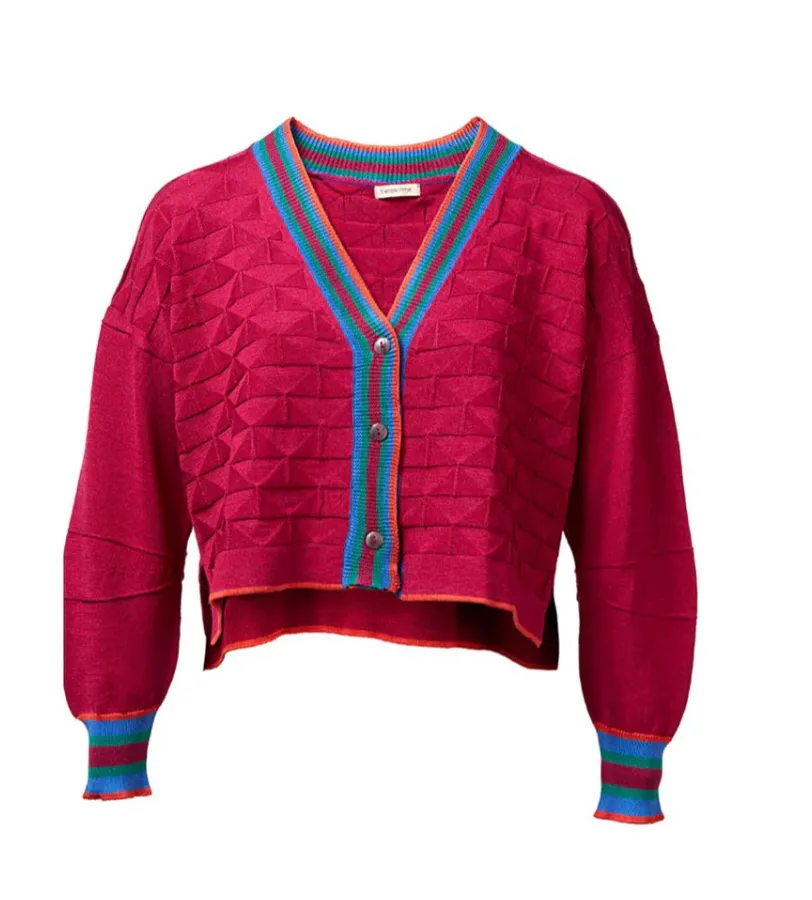 Cotton bolero cardigan