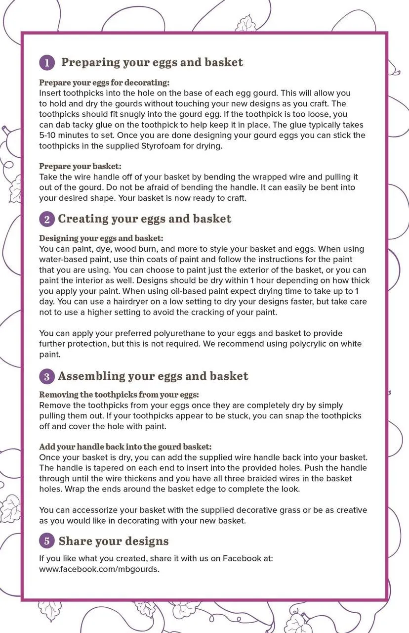 Craft Kit - Easter Basket and Eggs