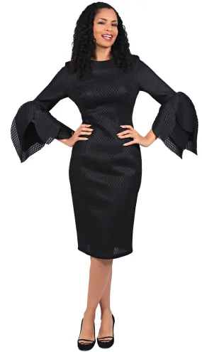Diana Couture Church Dress 8694C-Black