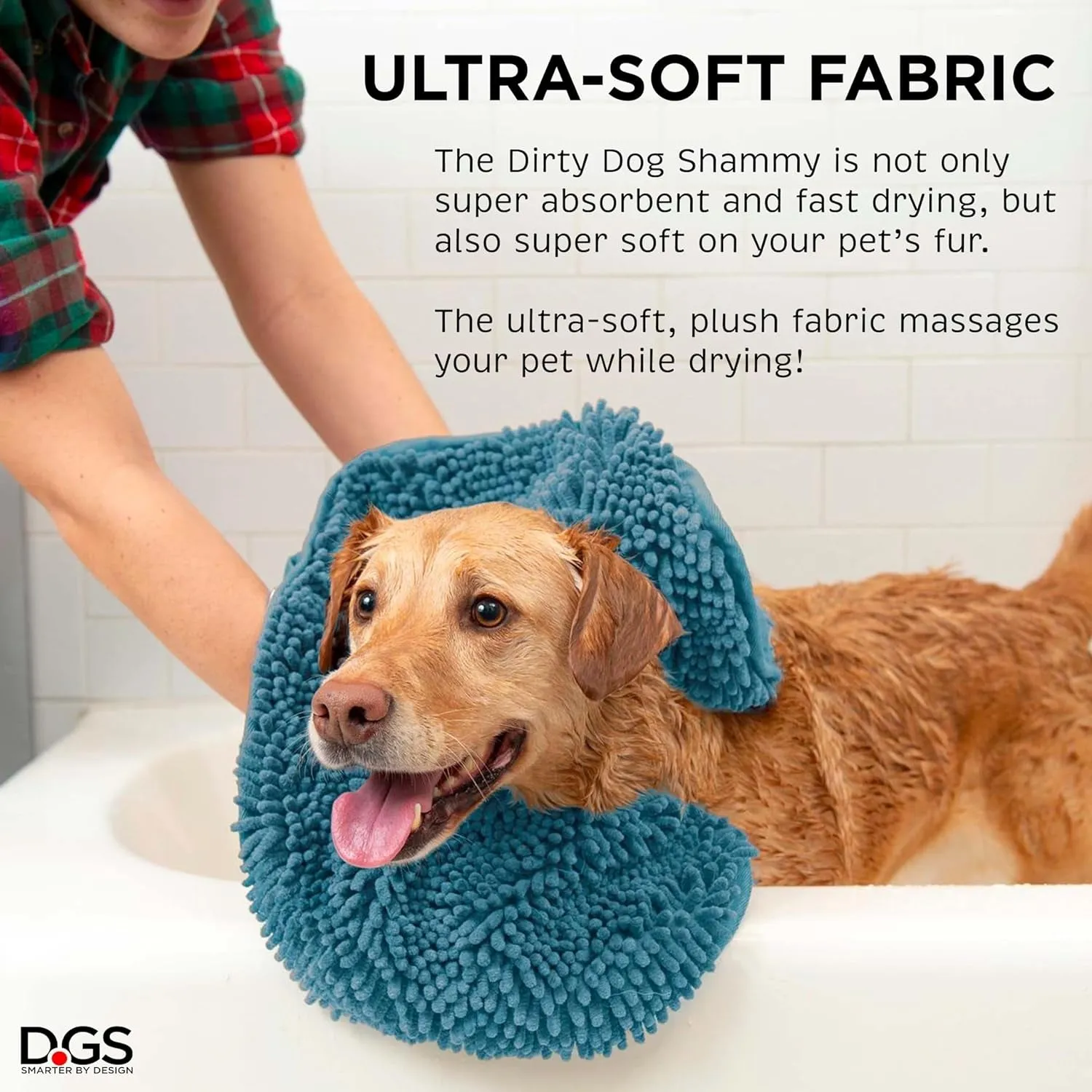 Dirty Dog Microfiber Shammy Towel – Super Absorbent & Quick-Drying