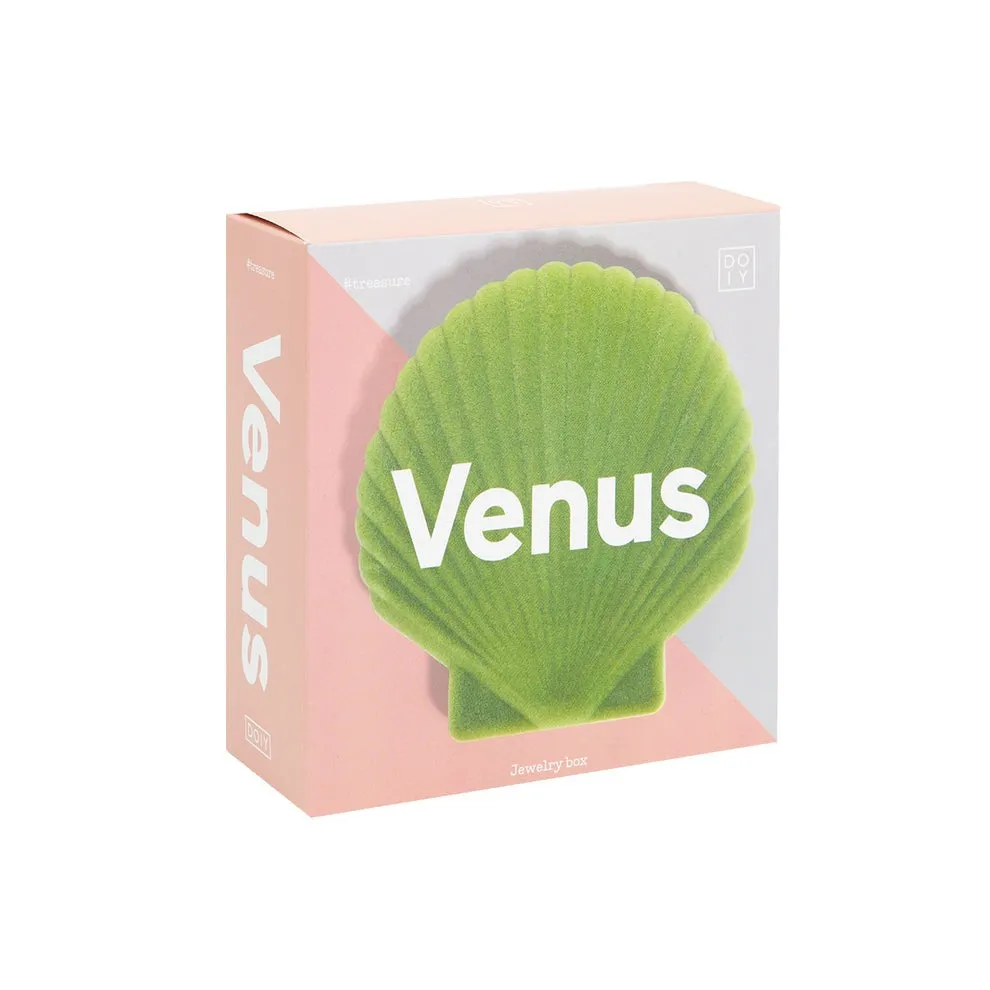 Doiy: Shell Jewelry Box Light Green