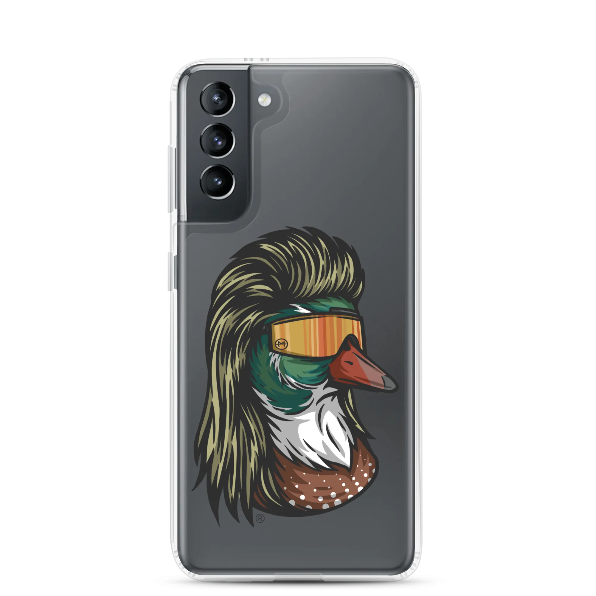 Duck Mullet Samsung Case - Clear