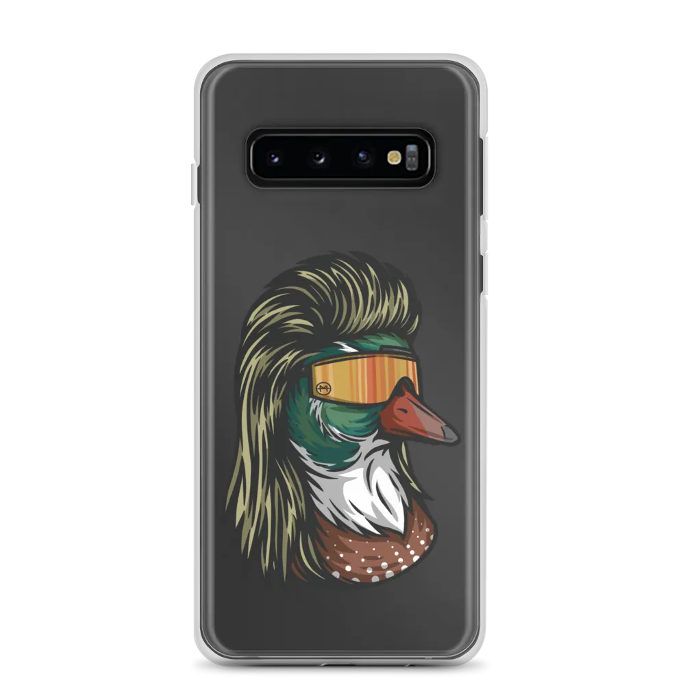 Duck Mullet Samsung Case - Clear